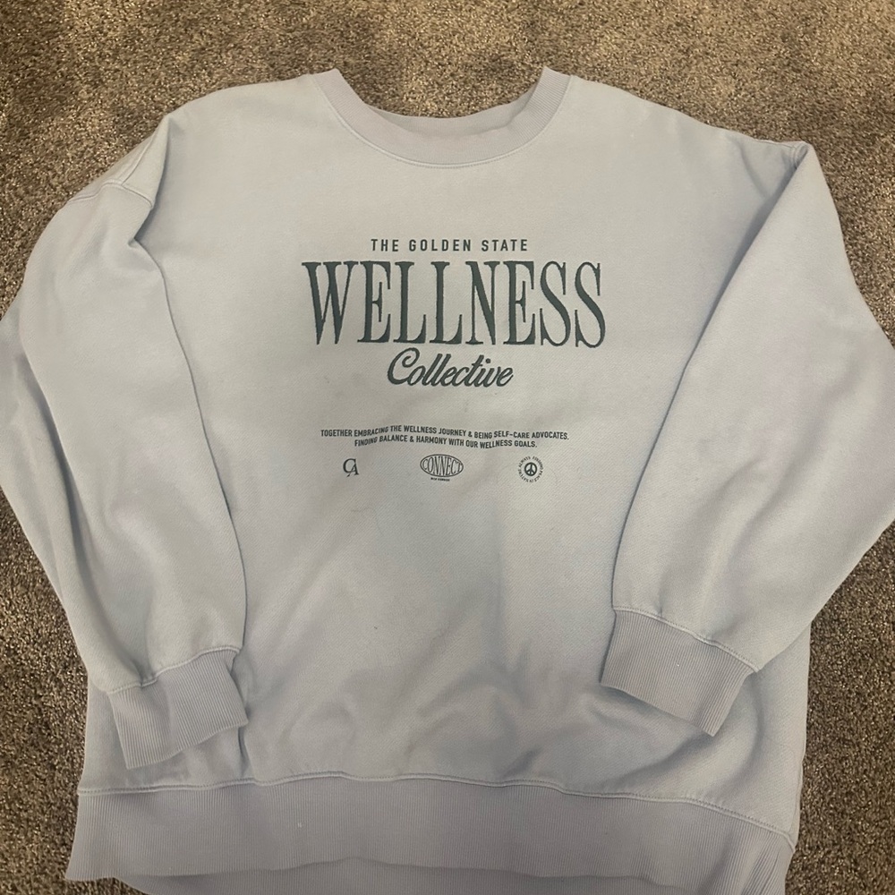 Old Navy Light blue crew